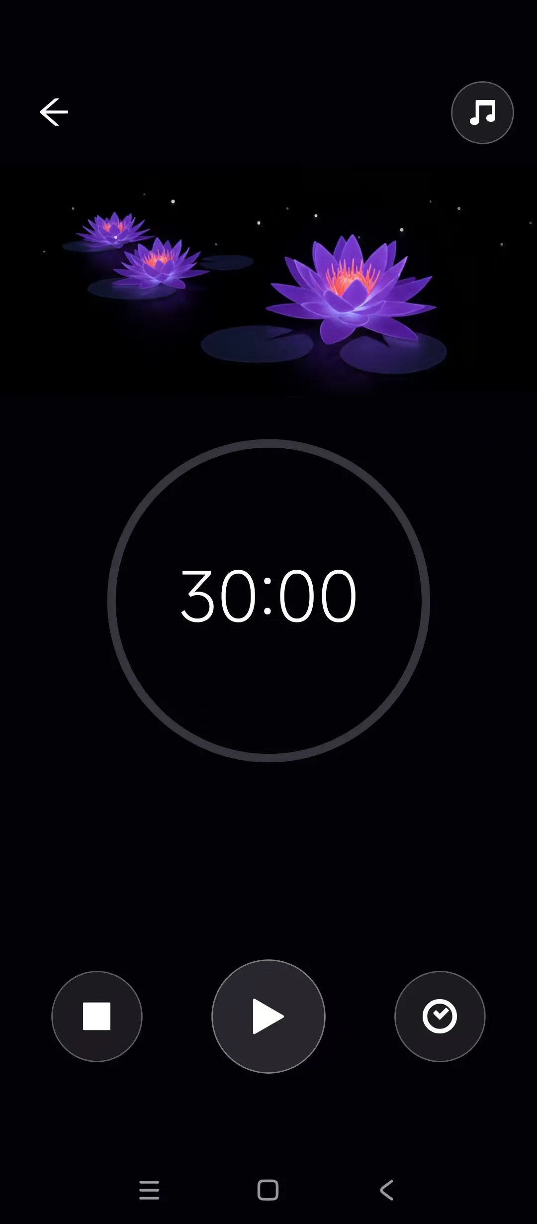RuJing sleep mode interface - natural sound effects and smart fade-out technology